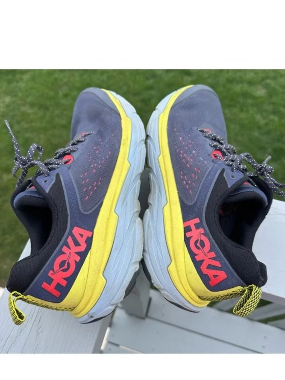 Hoka | Outer Space/Radiant Yellow Challenger 6 Trail Running shoes | Size 11.5D